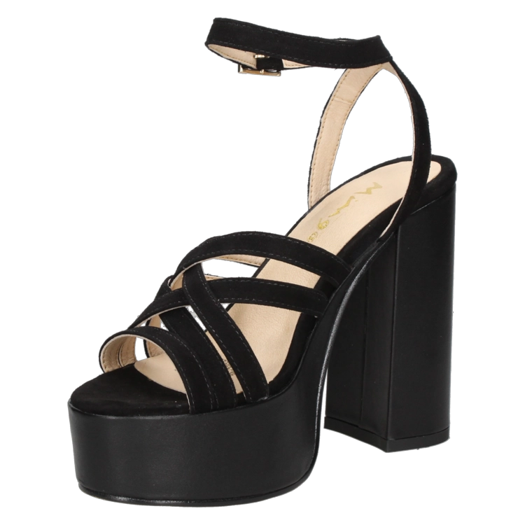 SANDALIA CASUAL MUJER MINGO - I406 | NEGRO - 5