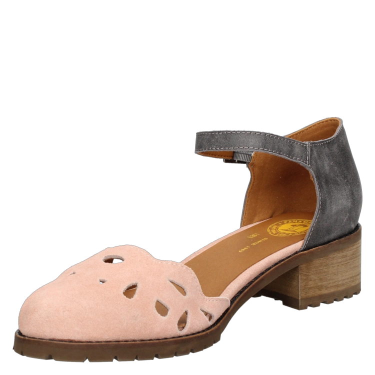 SANDALIAS MUJER PANAMA JACK CUERO BEIGE CASUAL I649 - 5