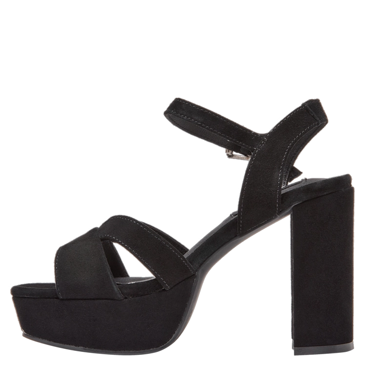SANDALIA CASUAL MUJER POLLINI - I168 | NEGRO - 4