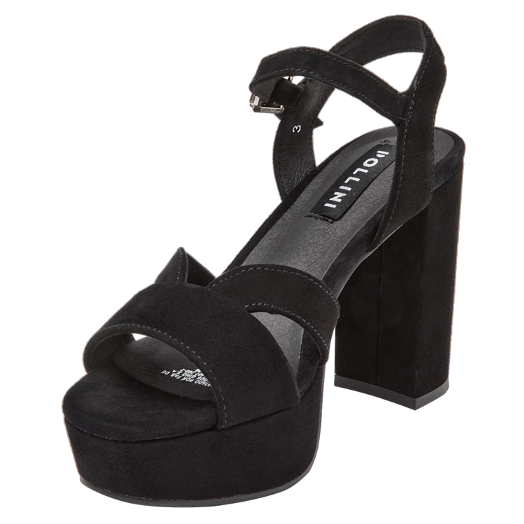 SANDALIA CASUAL MUJER POLLINI - I168 | NEGRO - 5