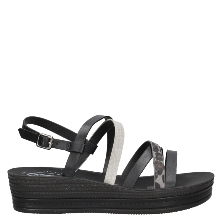 SANDALIA CASUAL MUJER DAKOTA - I605 | NEGRO - 2