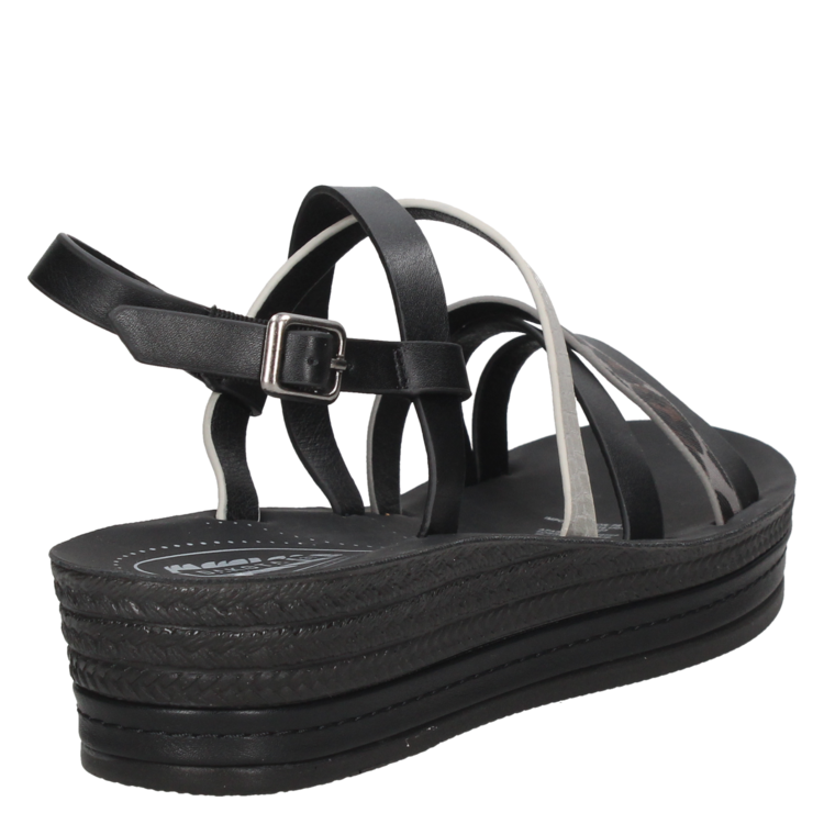 SANDALIA CASUAL MUJER DAKOTA - I605 | NEGRO - 3