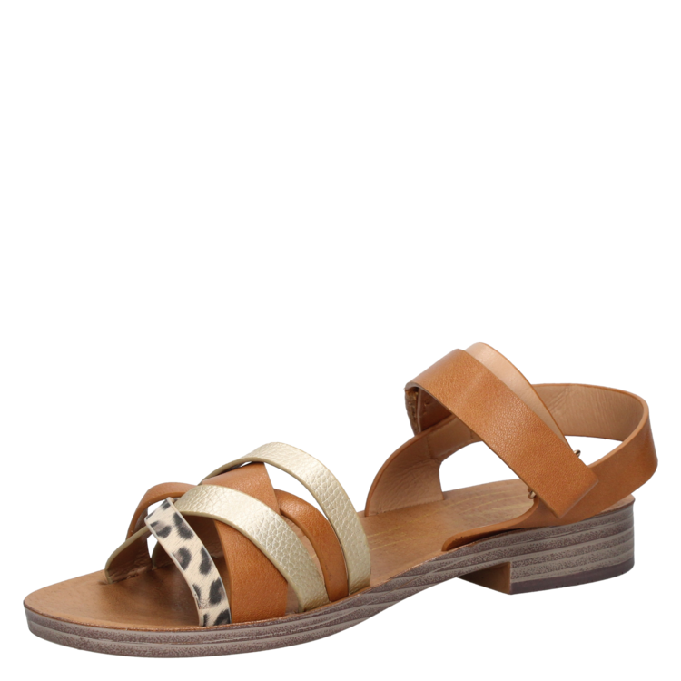 SANDALIA CASUAL MUJER DAKOTA - I601 | MARRON CLARO - 5