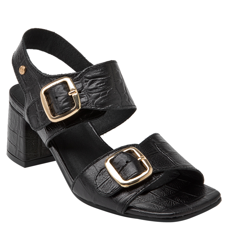 SANDALIA CASUAL MUJER POLLINI - I158 | NEGRO - 1