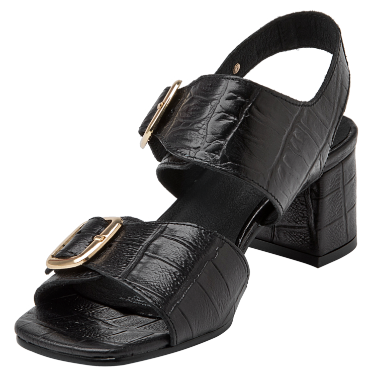 SANDALIA CASUAL MUJER POLLINI - I158 | NEGRO - 5