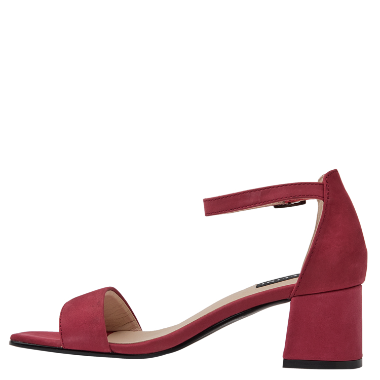 SANDALIAS MUJER POLLINI CUERO ROJO CASUAL I156 - 4