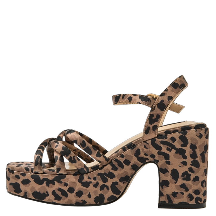 SANDALIAS MUJER POLLINI TEXTIL MARRÓN CASUAL I287 - 4