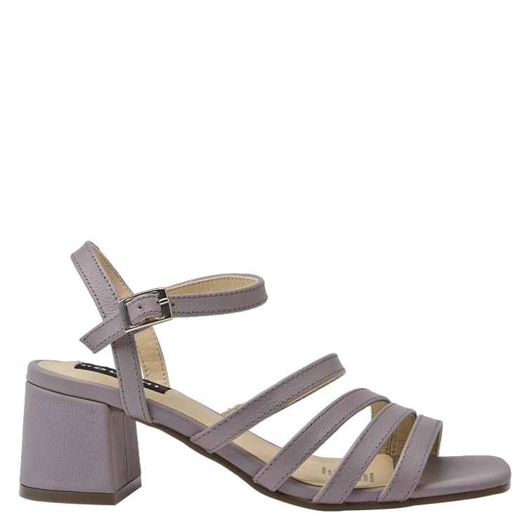 SANDALIAS MUJER POLLINI CUERO LILA CASUAL I157 - 2