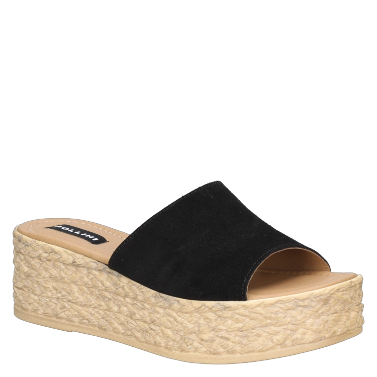 SANDALIA CASUAL MUJER POLLINI - I268 | NEGRO - 2