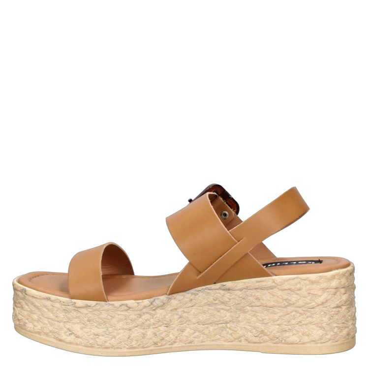 SANDALIA CASUAL MUJER POLLINI - I269 | MARRON CLARO - 4