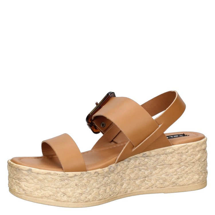 SANDALIA CASUAL MUJER POLLINI - I269 | MARRON CLARO - 5