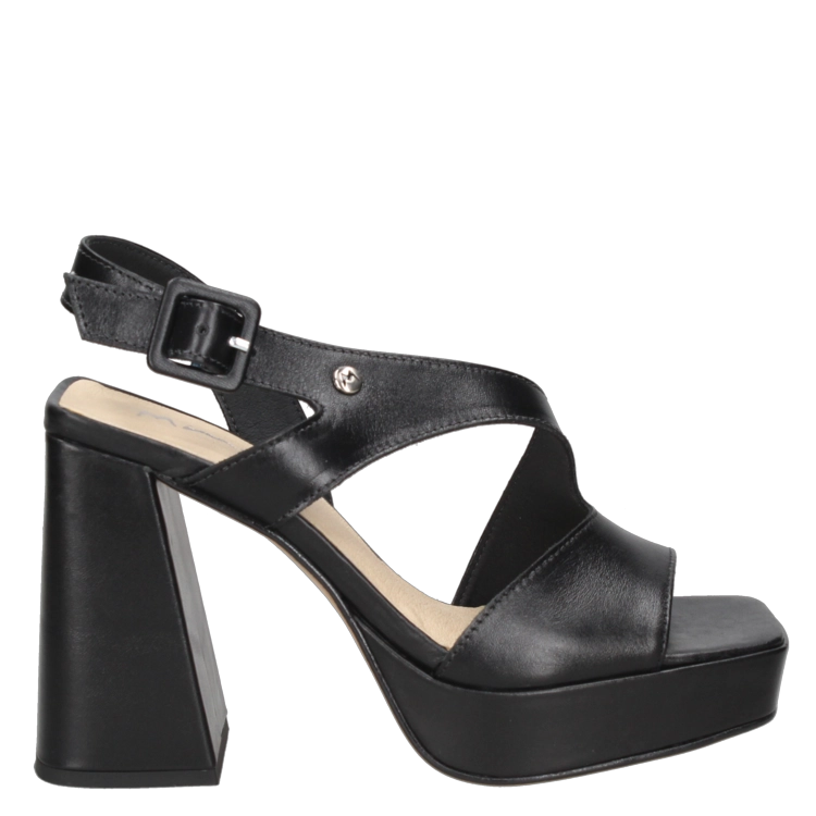 SANDALIAS MUJER MINGO CUERO NEGRO CASUAL I412 - 2