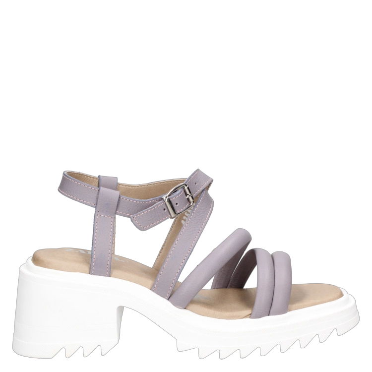 SANDALIAS MUJER ZAPPA CUERO VIOLETA CASUAL I324 - 2