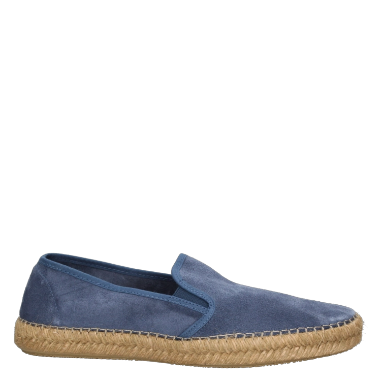 ALPARGATAS HOMBRE IBIZA'S HERITAGE CUERO CASUAL I589 AZUL - 2