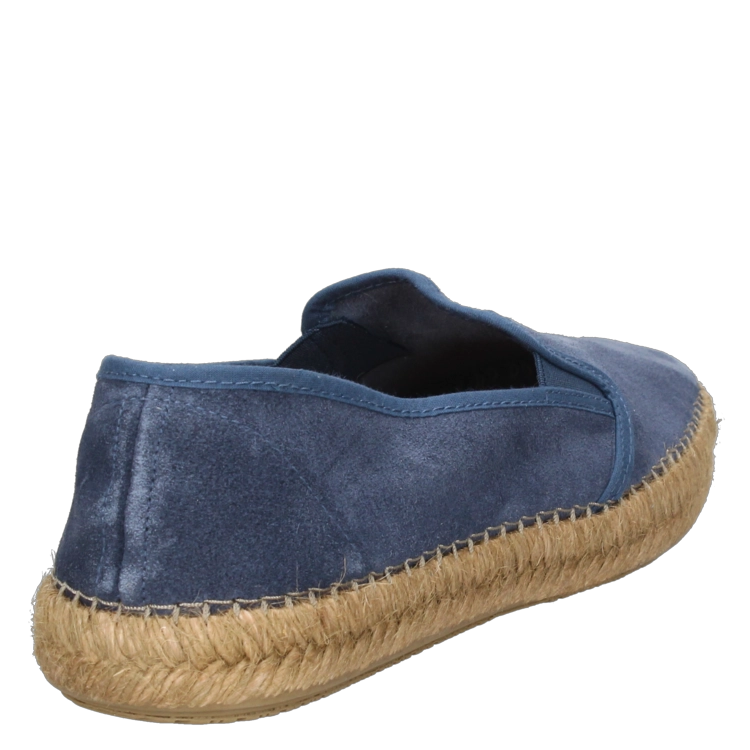 ALPARGATAS HOMBRE IBIZA'S HERITAGE CUERO CASUAL I589 AZUL - 3