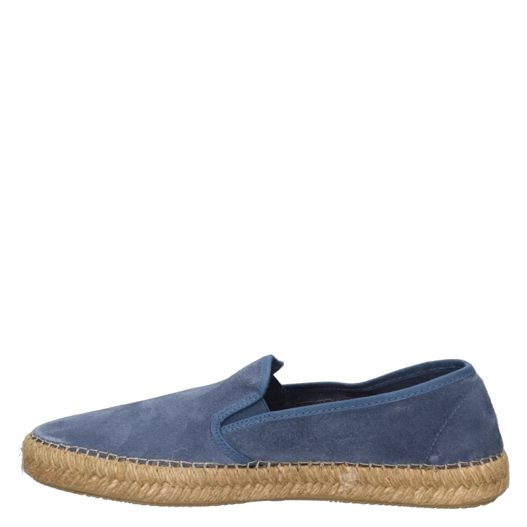ALPARGATAS HOMBRE IBIZA'S HERITAGE CUERO CASUAL I589 AZUL - 4