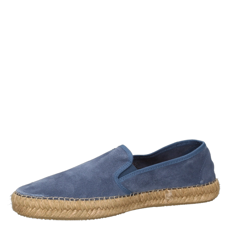 ALPARGATAS HOMBRE IBIZA'S HERITAGE CUERO CASUAL I589 AZUL - 5