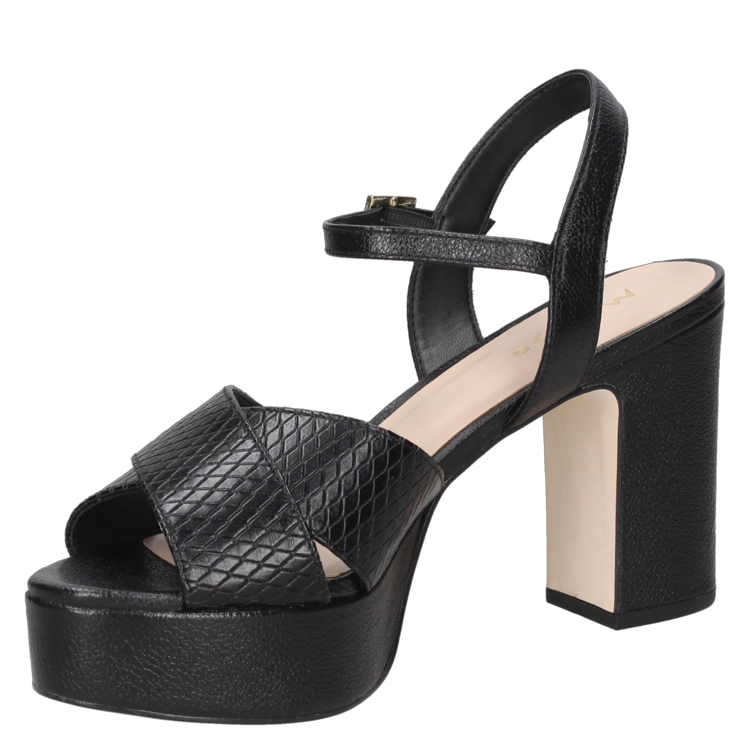 SANDALIAS MUJER MINGO CUERO CASUAL - I450 NEGRO - 5
