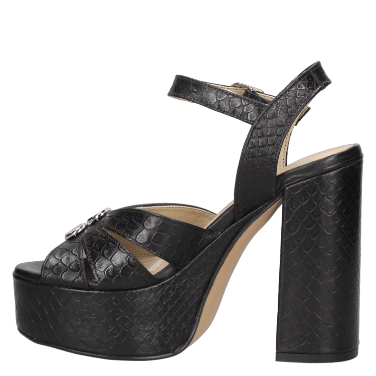 SANDALIA CASUAL MUJER MINGO - I408 | EN COLOR NEGRO - 9