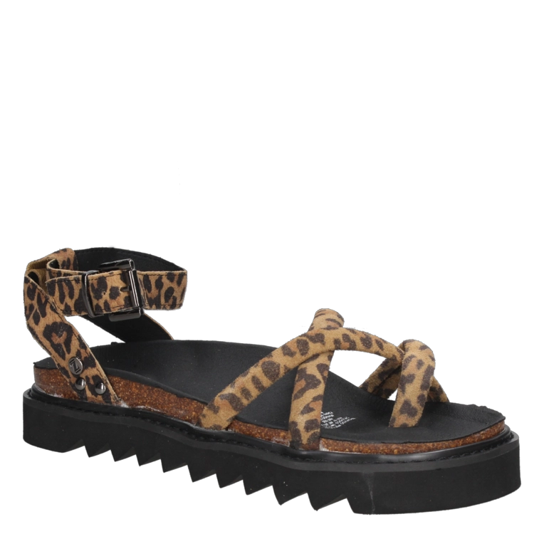 SANDALIAS MUJER ZAPPA CUERO CASUAL - I305 MARRÓN CLARO - 1