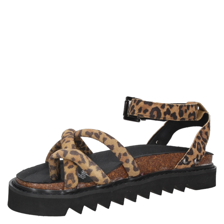 SANDALIAS MUJER ZAPPA CUERO CASUAL - I305 MARRÓN CLARO - 5