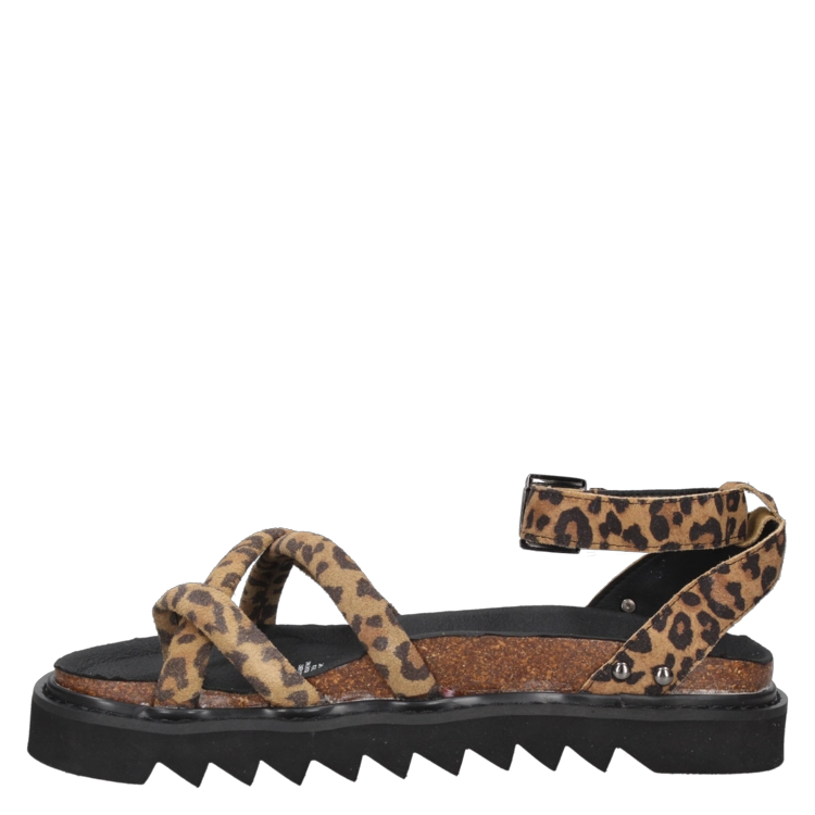 SANDALIAS MUJER ZAPPA CUERO CASUAL - I305 MARRÓN CLARO - 9