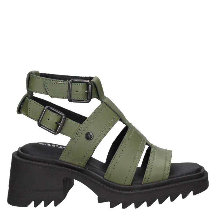 SANDALIAS MUJER ZAPPA CUERO CASUAL - I322 VERDE - 1