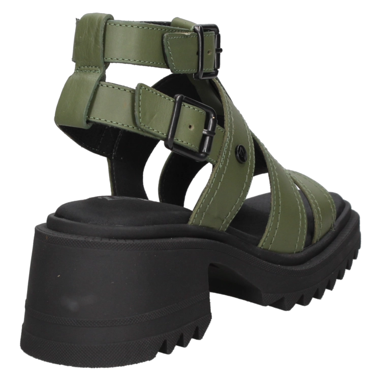 SANDALIAS MUJER ZAPPA CUERO CASUAL - I322 VERDE - 2