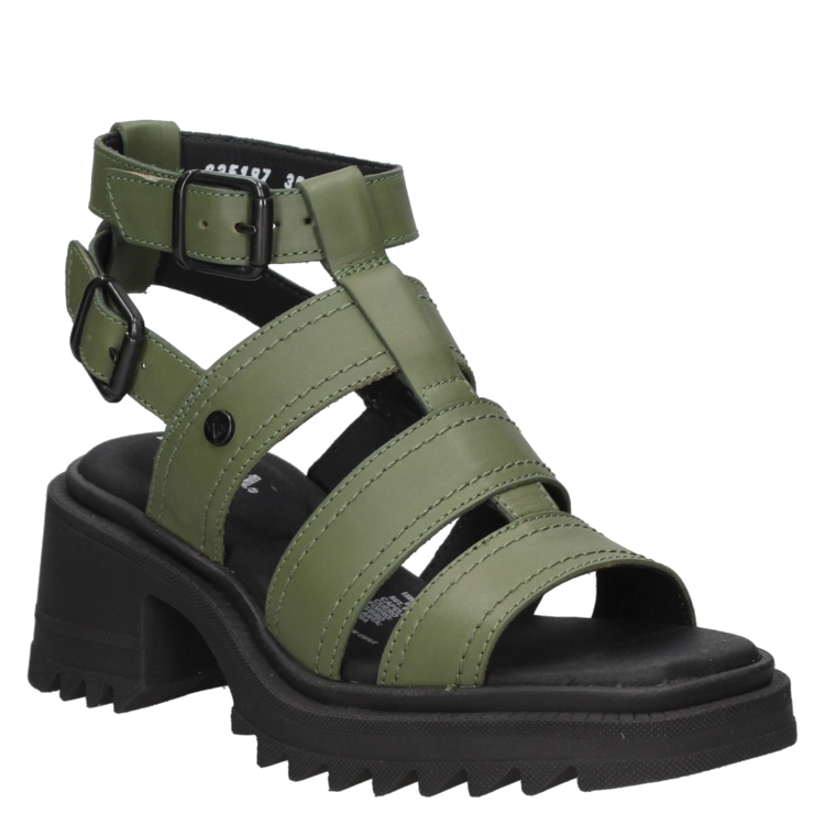 SANDALIAS MUJER ZAPPA CUERO CASUAL - I322 VERDE - 6