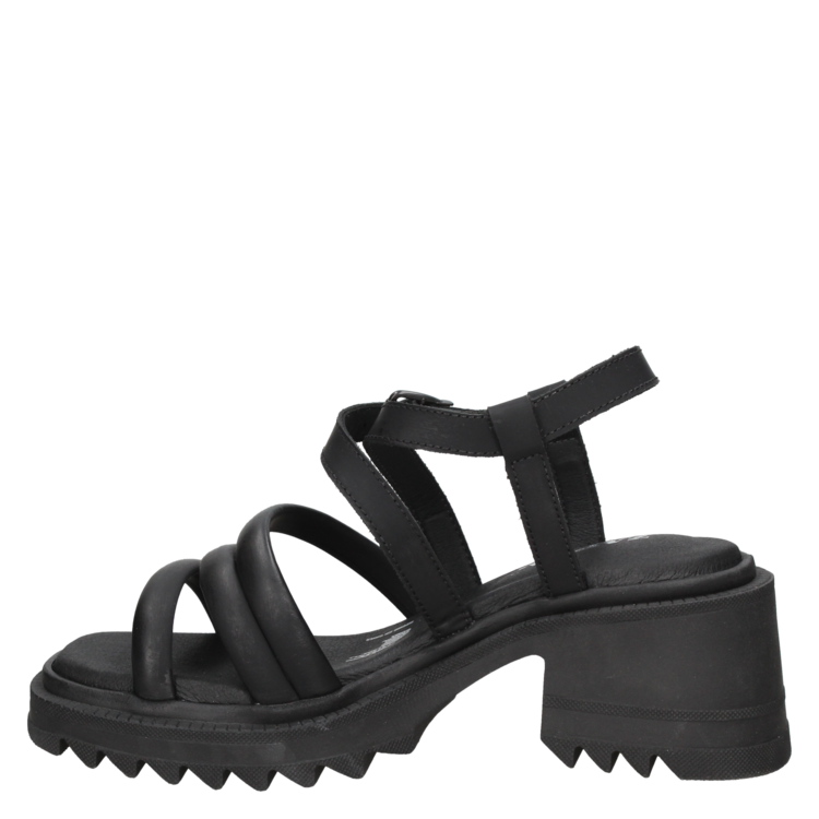 SANDALIAS MUJER ZAPPA CUERO CASUAL - I324 NEGRO - 9
