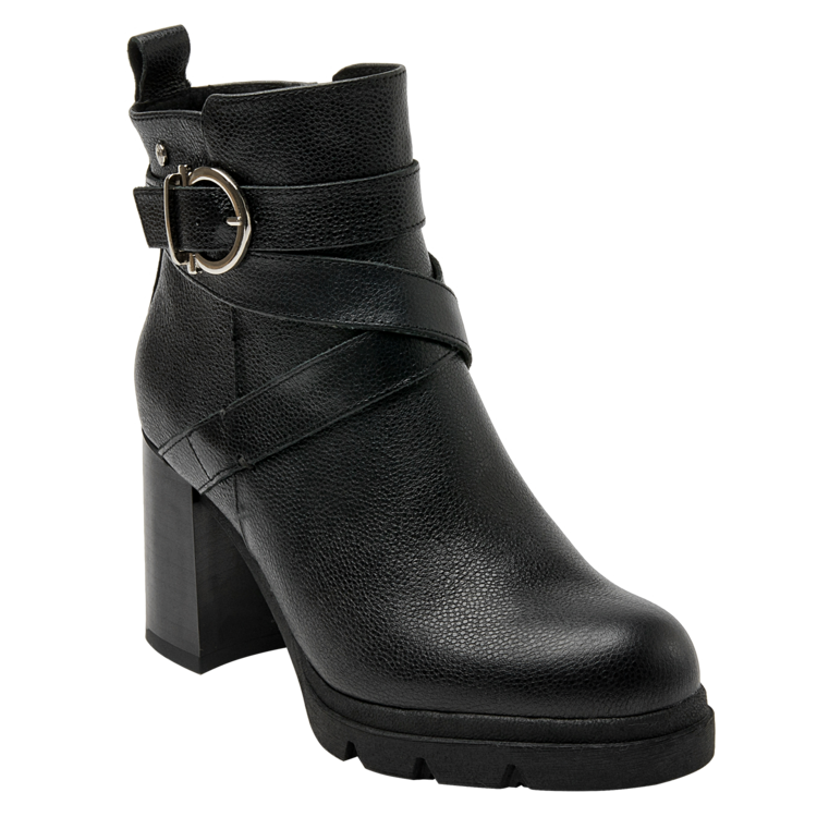 BOTÍN MUJER NEGRO CASUAL POLLINI - J225 - 1