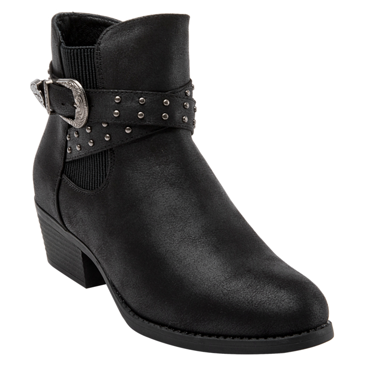 BOTÍN MUJER NEGRO CASUAL DAKOTA J787 - 1