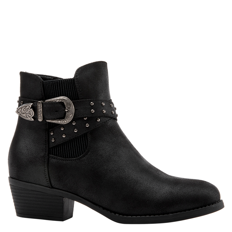 BOTÍN MUJER NEGRO CASUAL DAKOTA J787 - 2