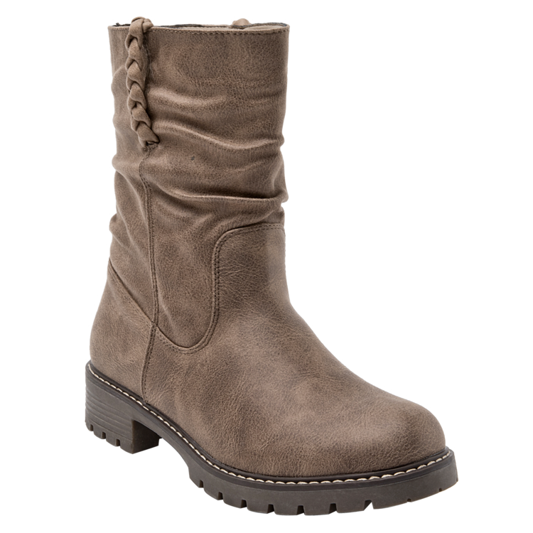 BOTÍN MUJER MARRÓN CASUAL DAKOTA J781 CLARO - 1