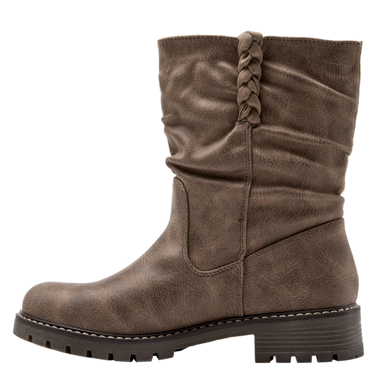 BOTÍN MUJER MARRÓN CASUAL DAKOTA J781 CLARO - 4