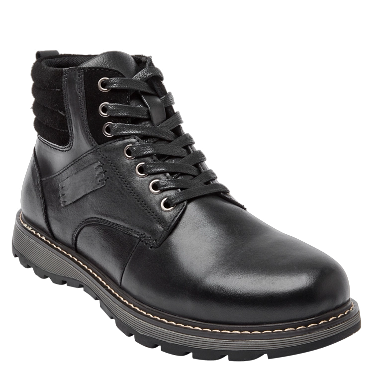 BOTIN CASUAL HOMBRE PLUMA - H617 | NEGRO - 1