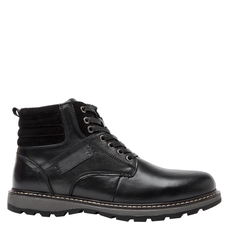 BOTIN CASUAL HOMBRE PLUMA - H617 | NEGRO - 2