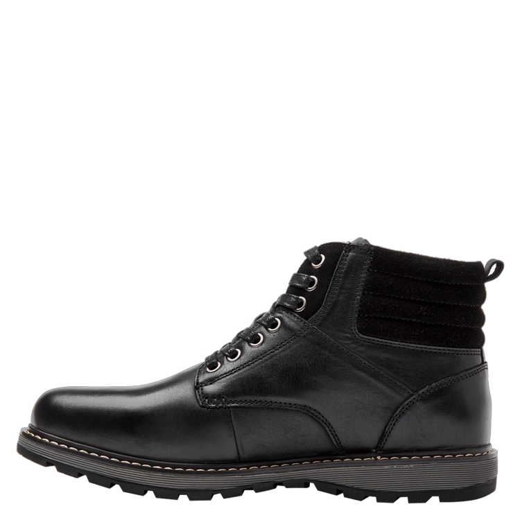BOTIN CASUAL HOMBRE PLUMA - H617 | NEGRO - 4