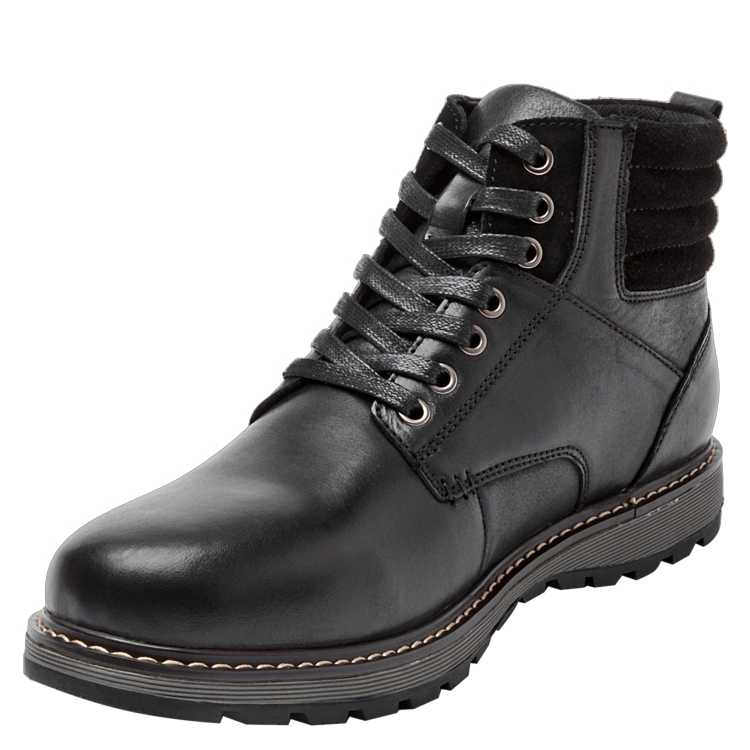 BOTIN CASUAL HOMBRE PLUMA - H617 | NEGRO - 5