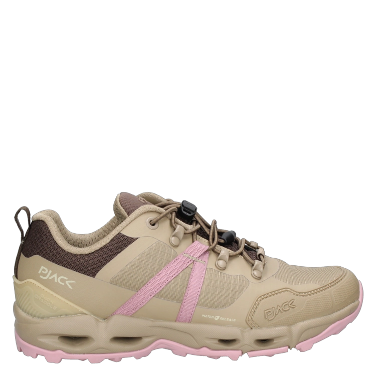 ZAPATILLAS MUJER PANAMA JACK RUNNING BEIGE TRAIL PJACK I830 - 1