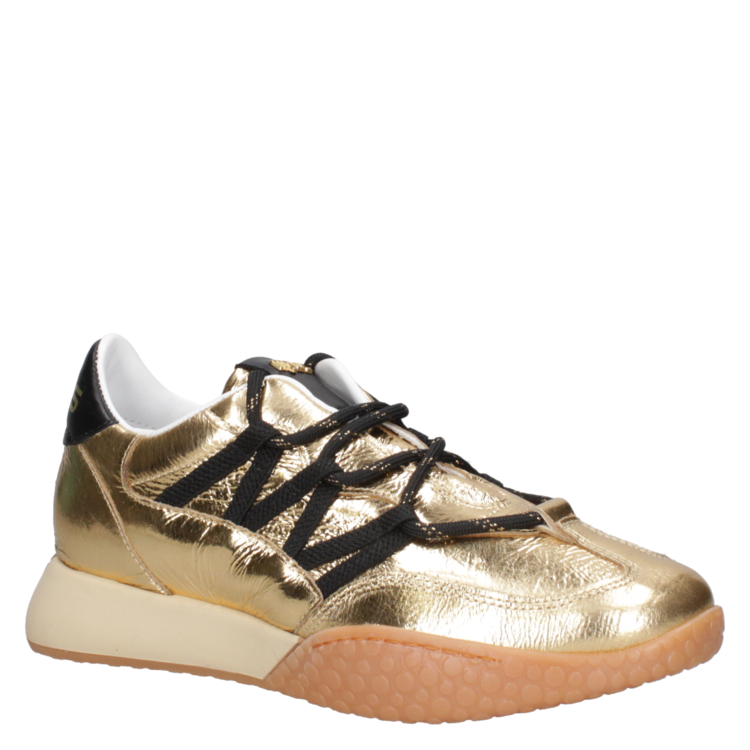 ZAPATILLAS MUJER MJUS CASUALES DORADO CUERO J512 - 1