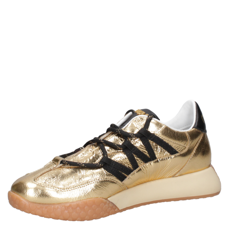 ZAPATILLAS MUJER MJUS CASUALES DORADO CUERO J512 - 5