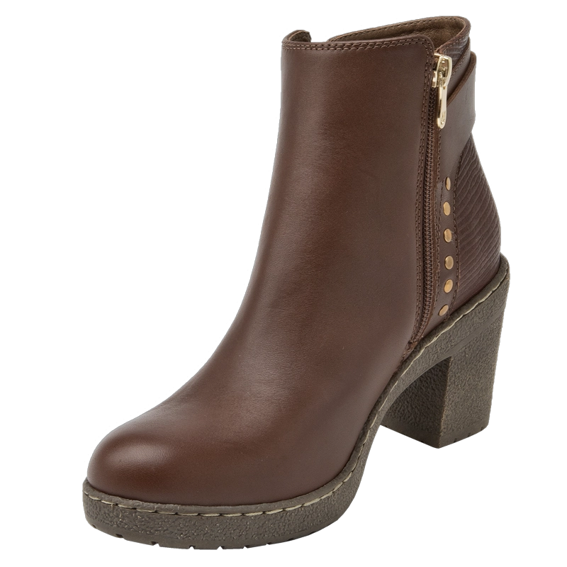 BOTÍN MUJER MARRÓN CASUAL 16 HRS J037 - 4