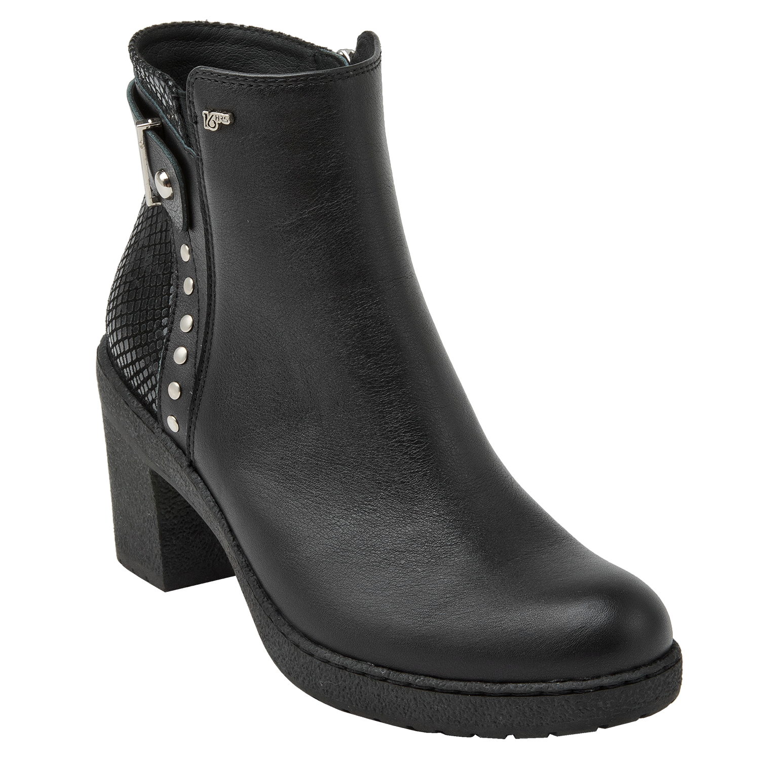 BOTÍN MUJER NEGRO CASUAL 16 HRS J037 - 1
