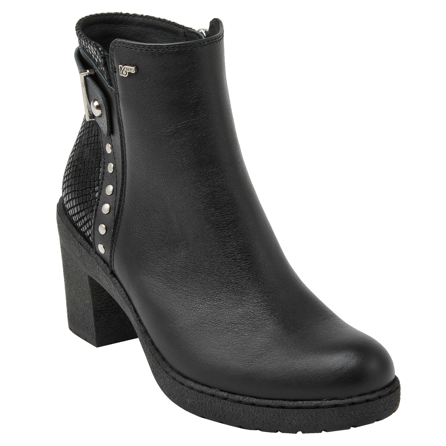 BOTÍN MUJER NEGRO CASUAL 16 HRS J037 - 1