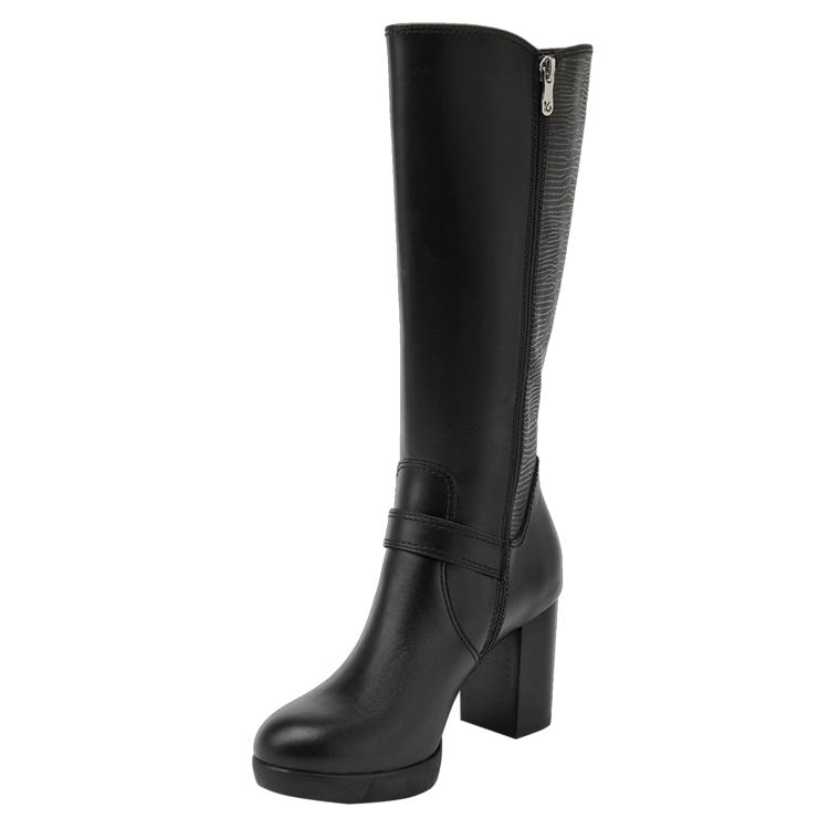 BOTA CASUAL MUJER 16 HRS - M086 | NEGRO - 4