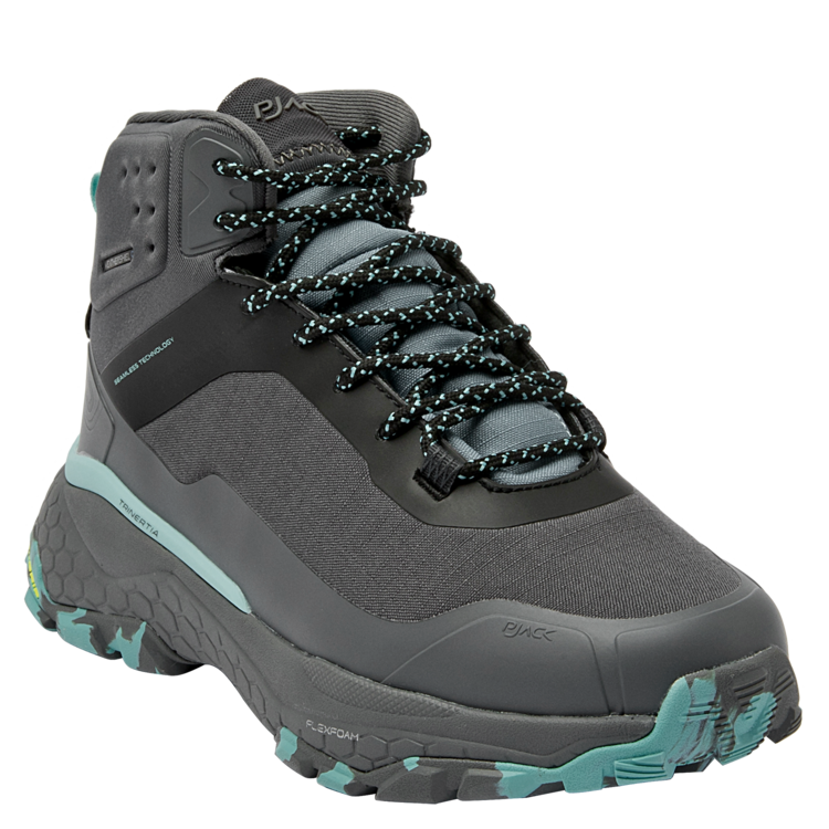 BOTÍN GRIS WATERPROOF QANCHI CASUAL TRAIL RUNNING (35-40) PJACK J771 - 1