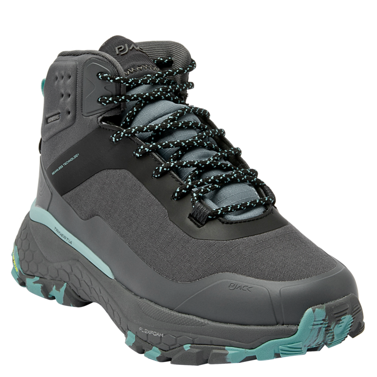 BOTÍN GRIS WATERPROOF QANCHI CASUAL TRAIL RUNNING (35-40) PJACK J771 - 1