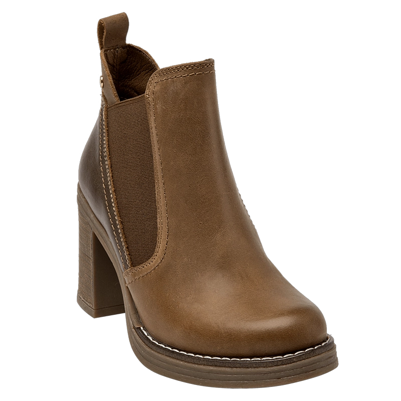 BOTÍN MUJER MARRÓN CASUAL POLLINI H224 OSCURO - 1