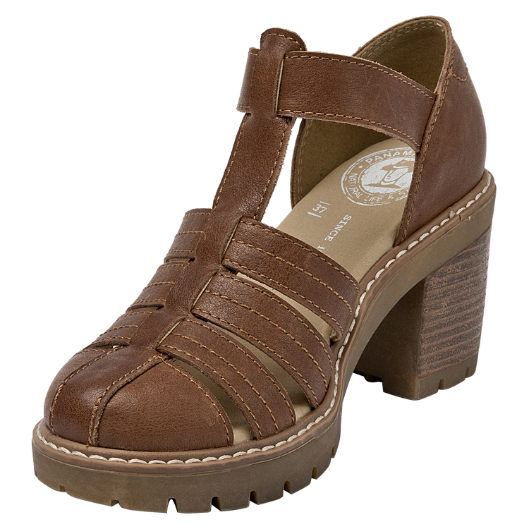 SANDALIA CASUAL MUJER PANAMA JACK - K614 | MARRON - 5